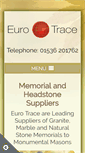 Mobile Screenshot of eurotracememorials.com